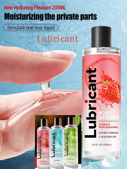 Duiziqian Fruit Orgasm Lube And Injection Syringe And Dildo