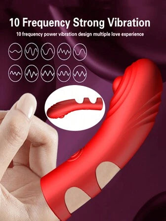 finger vibrator sleeve g spot orgasm massager clitoris stimulator