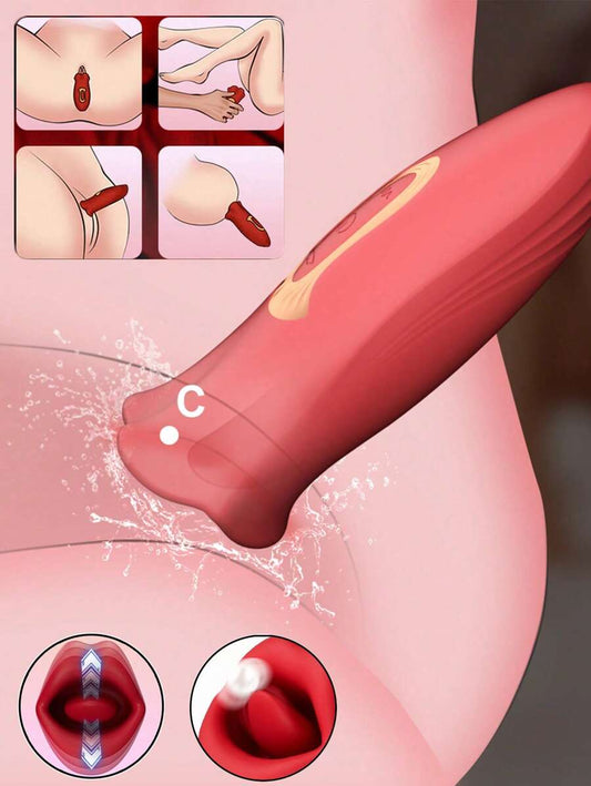 Sucking Rose Stimulator , Sex Toy For Women , Mouth Biting Clitoris Stimulator