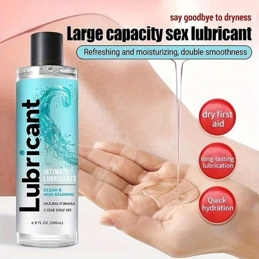 1pc Natural Water Based Personal Lube, Body-Friendly