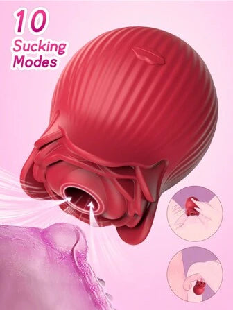 1pc Sex Toys Rose Dildo Vibrator - Upgraded Sexy Adult