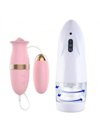 automatic blowjob machine & portable wand massager