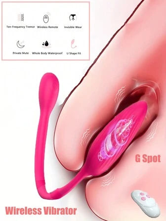 wireless vibrator remote control g spot anal vibrating egg massager