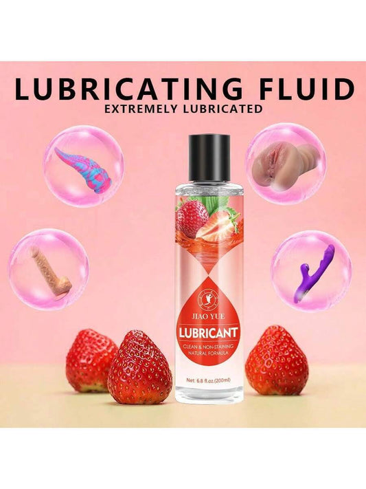 1PC Sex Lube Strawberry Flavored Lubricant Water-Based Lubricant