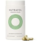 nutrafol women's balance hair growth supplements, ages 45 and up, clinically proven for visibly thicker hair and scalp coverage, dermatologist recommended - 1 month supply