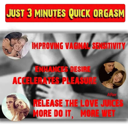 Intense Fast Orgasmic Gel Women Sex Oils Stimulant Strong Enhancer