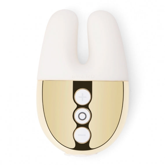 personal massager vibrator double vibe white gold